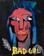 Bad Girl, Artwork 40x40cm