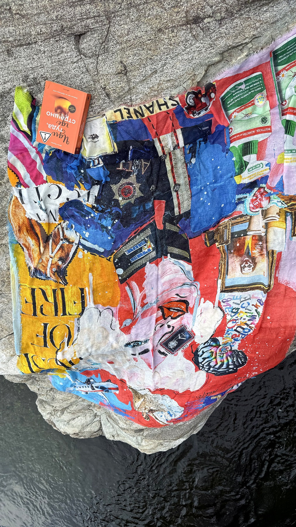 FullArt Muse of Fire - Artistico Pregiato Foulard Unisex Firmato 140X200, limited edition