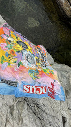 FullArt Focus on Yourself - Artistico Pregiato Foulard Unisex Firmato 140X200, limited edition