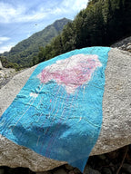 FullArt Mind Cloud - Artistico Pregiato Foulard Unisex Firmato 140X200, limited edition