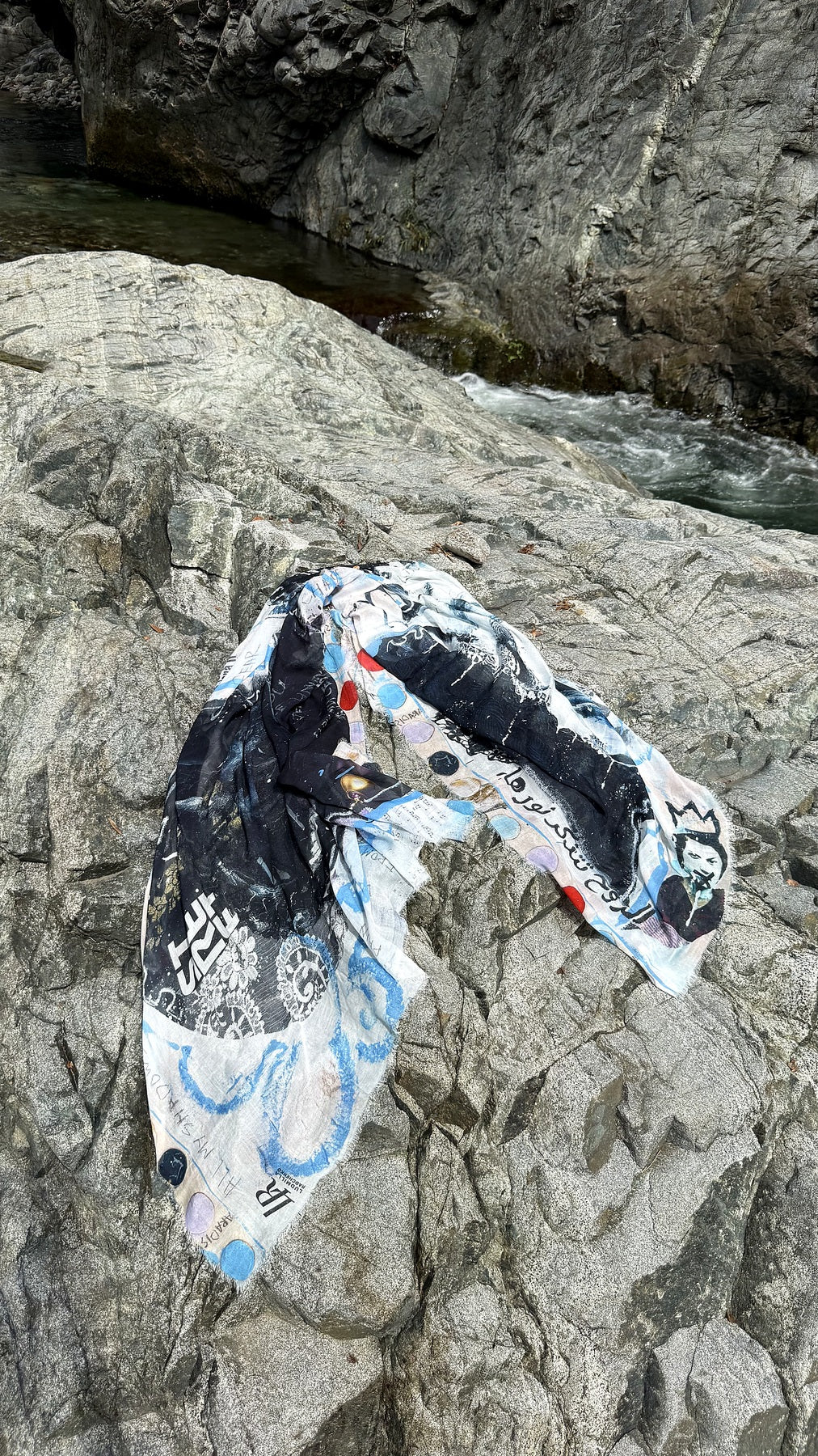 FullArt Shadow & Light - Artistico Pregiato Foulard Unisex Firmato 140X200, limited edition