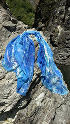 FullArt Ride the Wave - Artistico Pregiato Foulard Unisex Firmato 140X200, limited edition