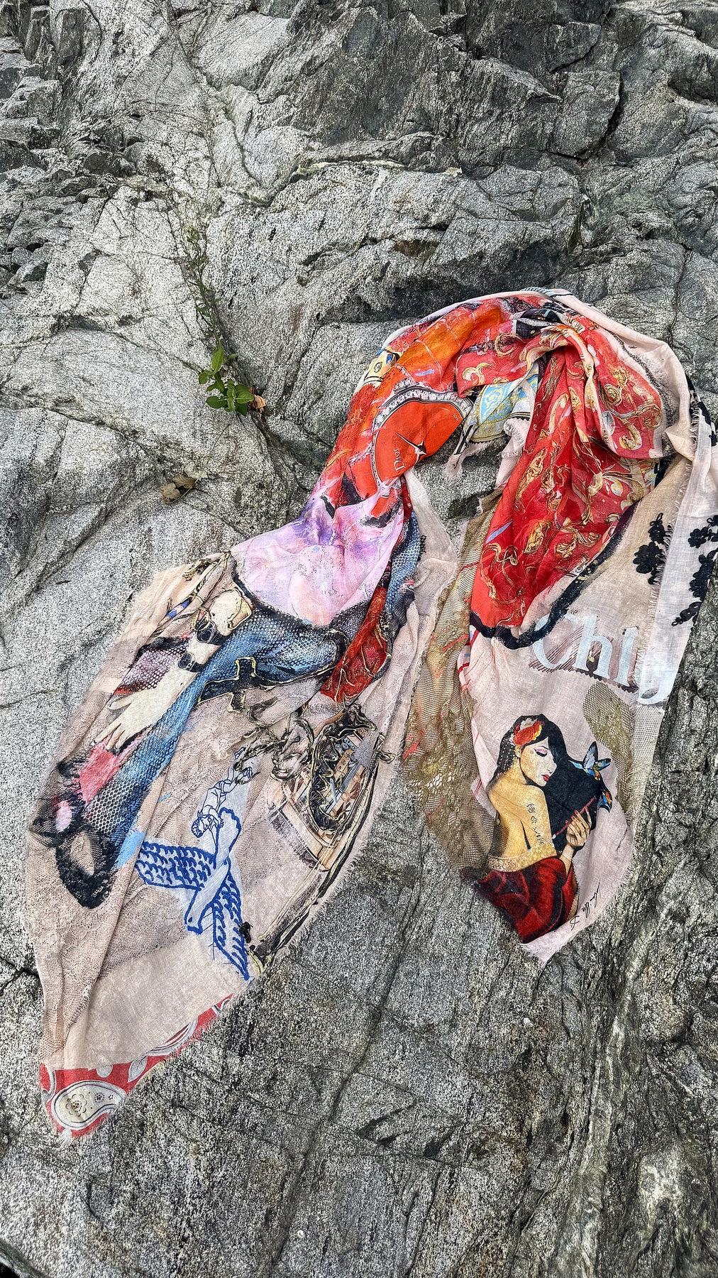 FullArt Muse of Fire - Artistico Pregiato Foulard Unisex Firmato 140X200, limited edition