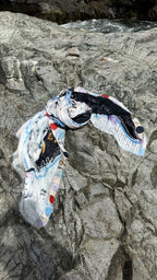 FullArt Shadow & Light - Artistico Pregiato Foulard Unisex Firmato 140X200, limited edition