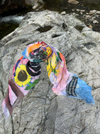 FullArt Focus on Yourself - Artistico Pregiato Foulard Unisex Firmato 140X200, limited edition