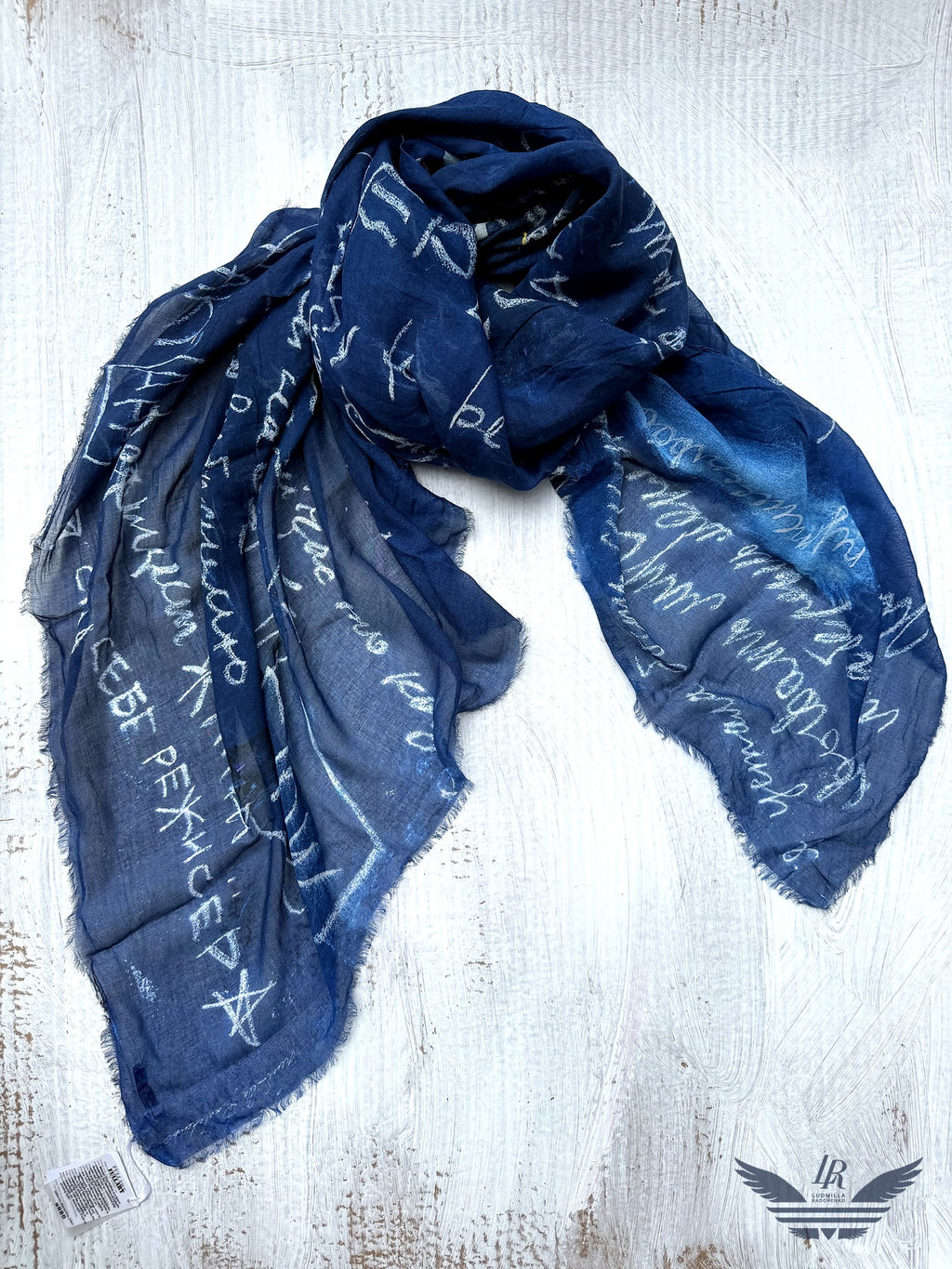 FullArt Woman Tired Soul - Artistico Pregiato Foulard Unisex Firmato 140X200, limited edition