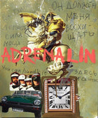 Adrenalin, Artwork 50x40cm