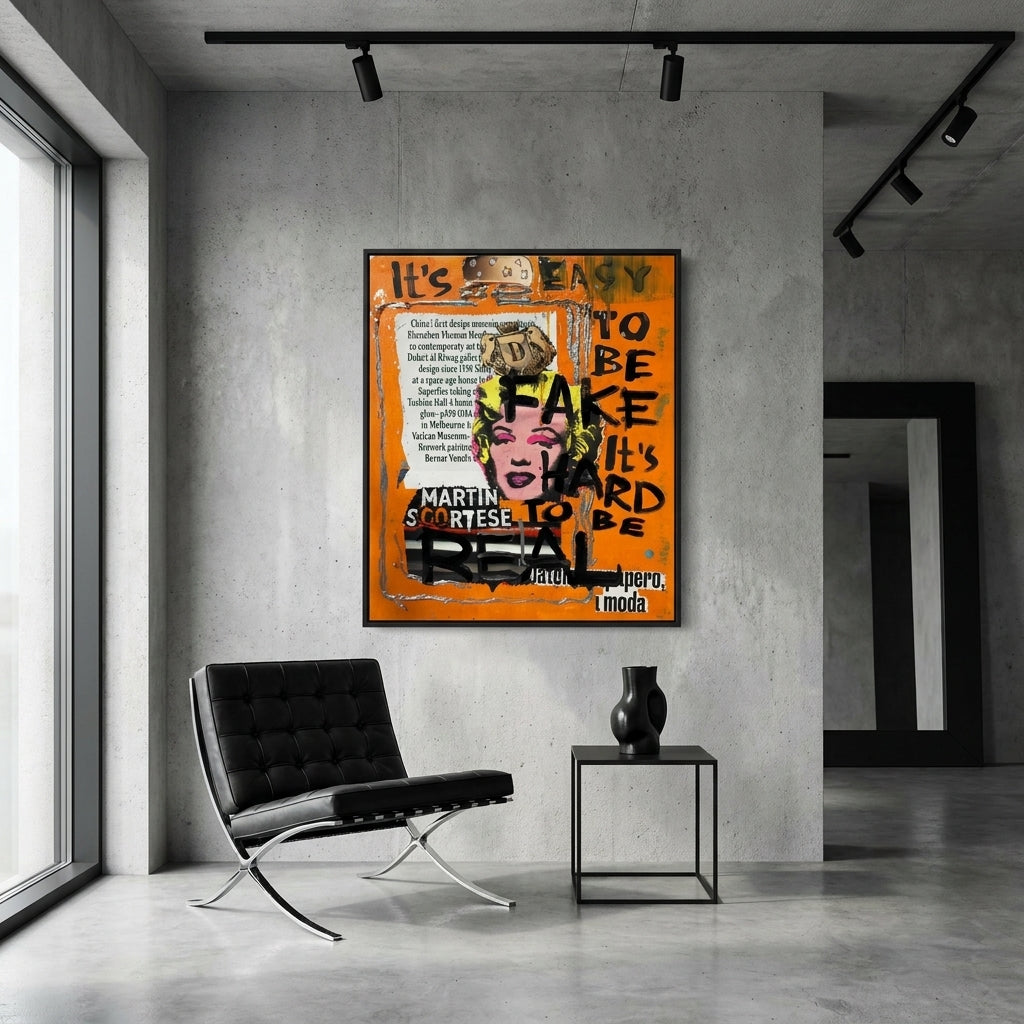 Fake & Real, Artwork 50x40cm