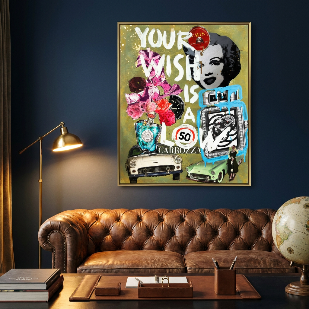 With Is a Low, Artwork 50x40cm