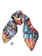 Fullart Last Dinner - Artistico Foulard Unisex Firmato - 140X200cm, art-to-wear, limited edition