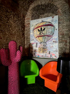 ArtWork Addicted To Travel 180 X 130Cm, Art  Serie Voyage 2020, private collection