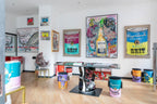 ArtWork CORONA KISS 180X130Cm, 2020, Art Serie Voyage, 2020, unique piece