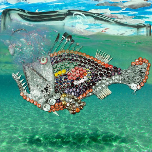 ArtWork ECO FISH, Artwork 125X125Cm, Lenticolare 3D 2012