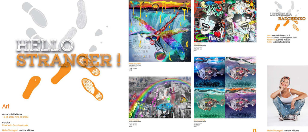 ArtWork ECO FISH, Artwork 125X125Cm, Lenticolare 3D 2012