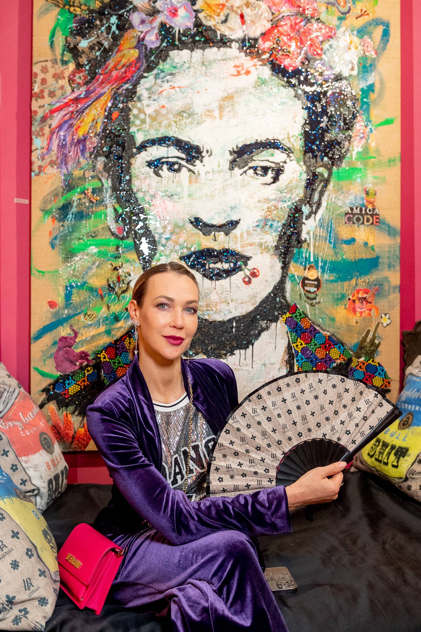 ArtWork FRIDA FOCUS, 200X140Cm, pezzo unico 2023