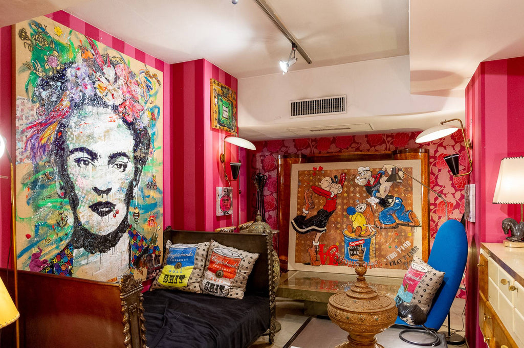 ArtWork FRIDA FOCUS, 200X140Cm, pezzo unico 2023