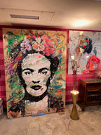 ArtWork FRIDA FOCUS, 200X140Cm, pezzo unico 2023