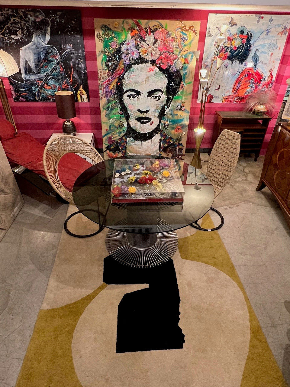 ArtWork FRIDA FOCUS, 200X140Cm, pezzo unico 2023