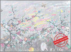 ArtWork IL RISVEGLIO DOPO LA CONFUSIONE 130X180Cm, Art Serie Voyage 2020 unique piece , Private Collection