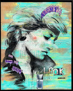 Artwork Lady D, 135X105Cm, pezzo unico Anno 2023