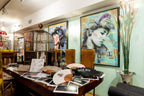 Artwork Lady D, 135X105Cm, pezzo unico Anno 2023