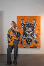 AVARIZIA, Art Work 190X140cm,  Art Series THE WINGS of POWER 2025, Dubai