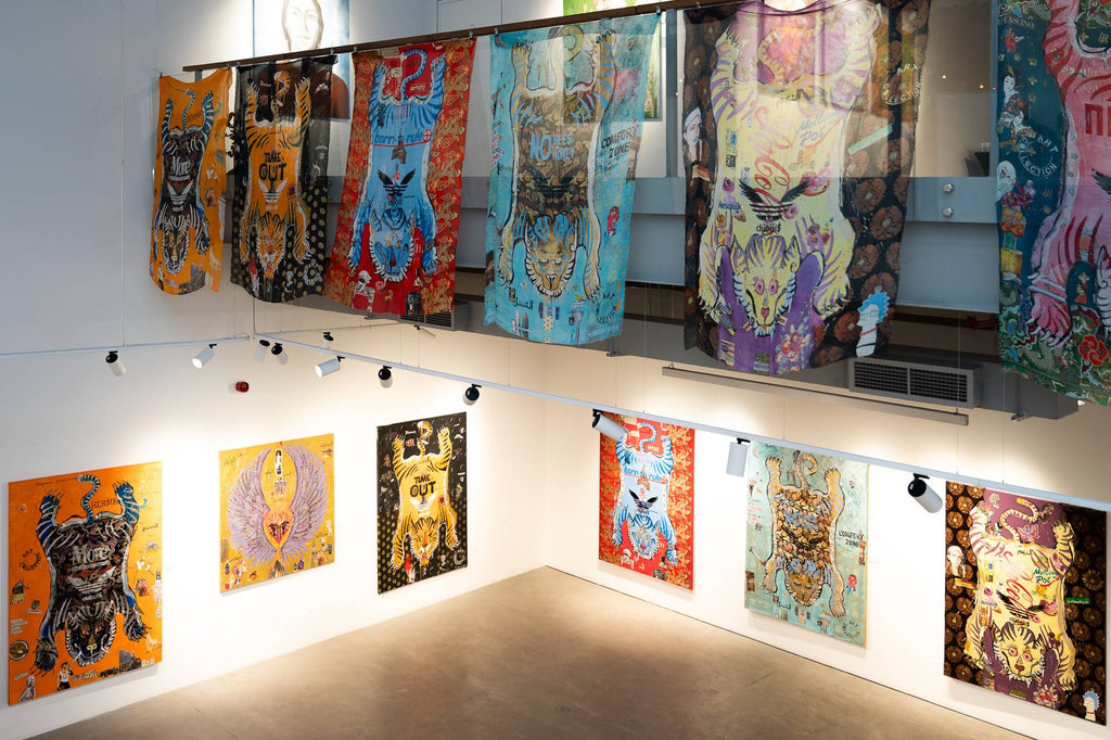 AVARIZIA, Art Work 190X140cm,  Art Series THE WINGS of POWER 2025, Dubai