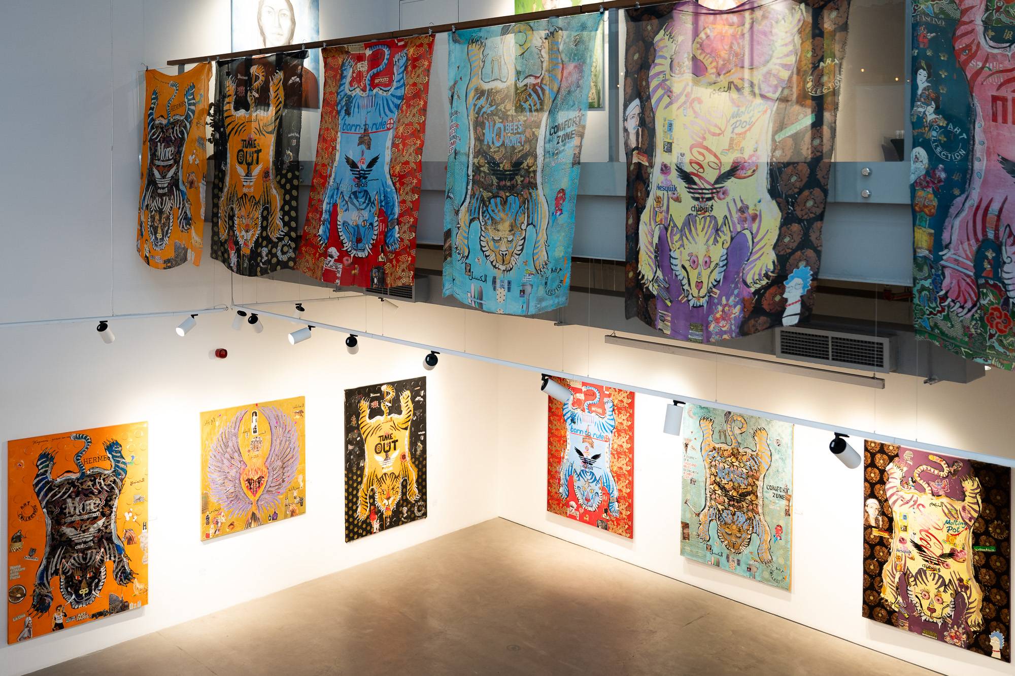 AVARIZIA, Art Work 190X140cm,  Art Series THE WINGS of POWER 2025, Dubai