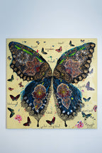 BUTTERFLY LIGHT TIME, Art Work 140X140, Art Series THE WINGS of POWER 2025, Dubai