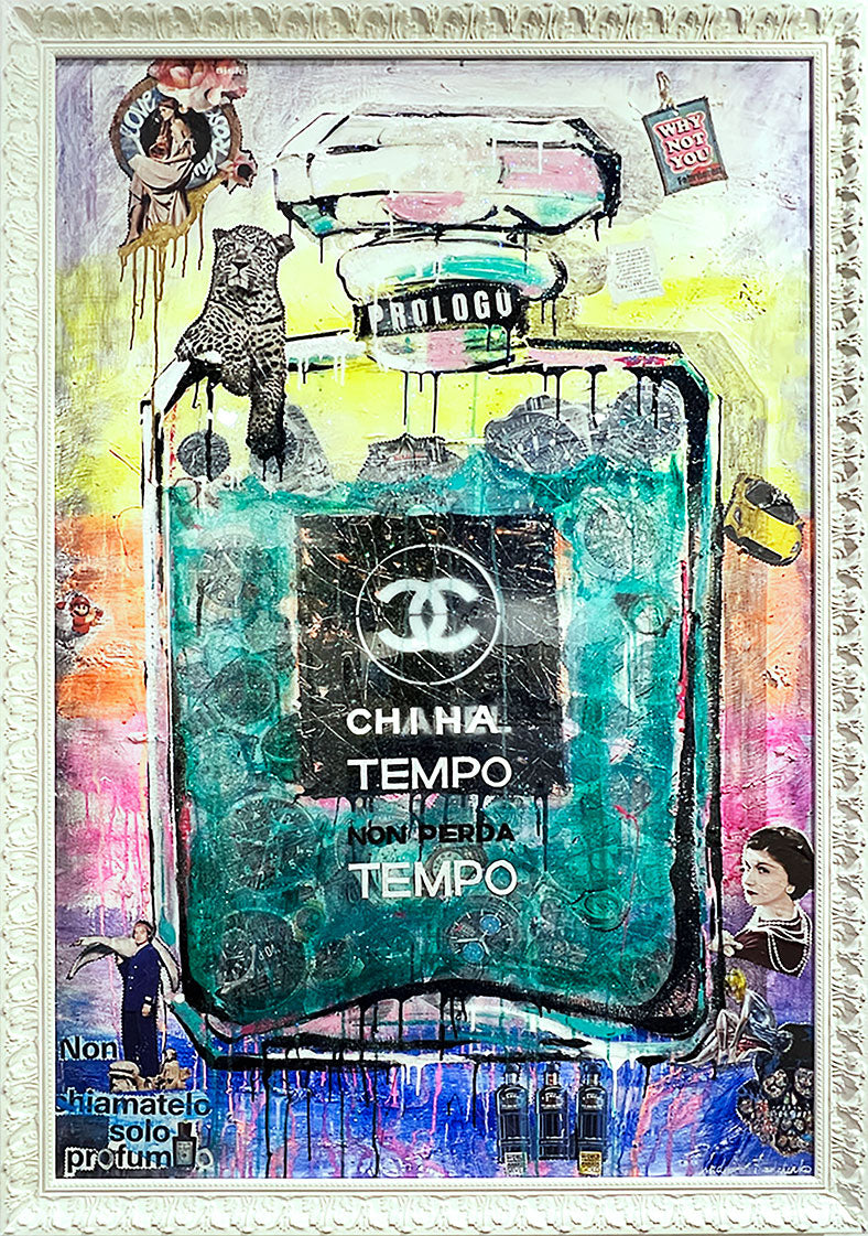 Chi Ha Tempo 150X100Cm, Con La Cornice 115X165Cm 2022