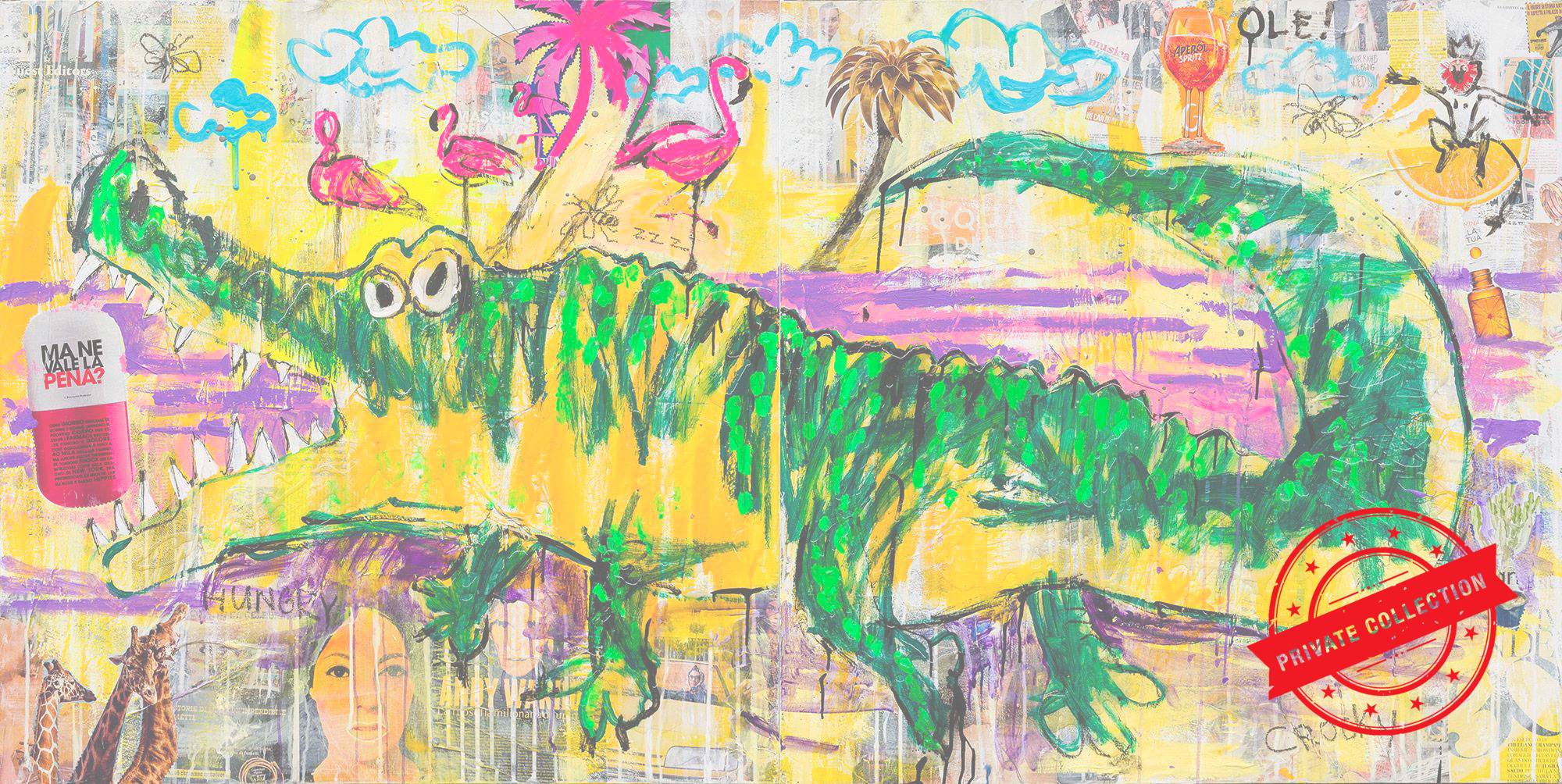 Crocki Deal, Artwork 100X200Cm, Anno 2017