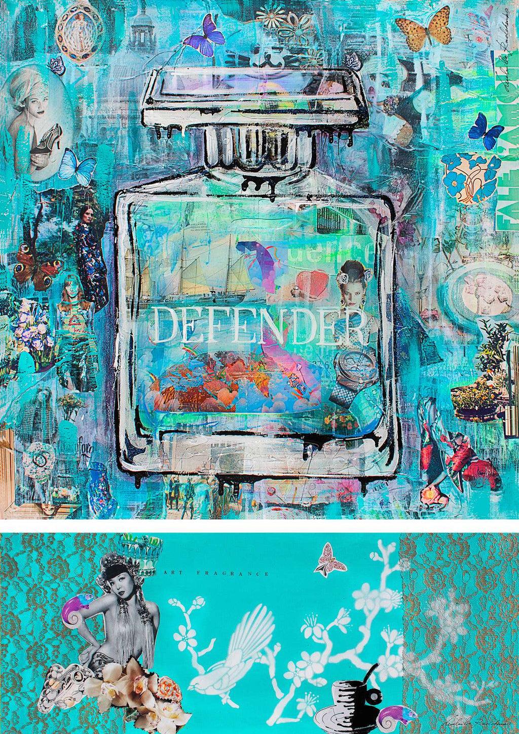 Defender, Opera Darte, 80X80Cm, 2017