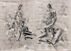 Disegno Preparatorio/Accademico Di The Last Dinner Of Power, 200X280, 2022