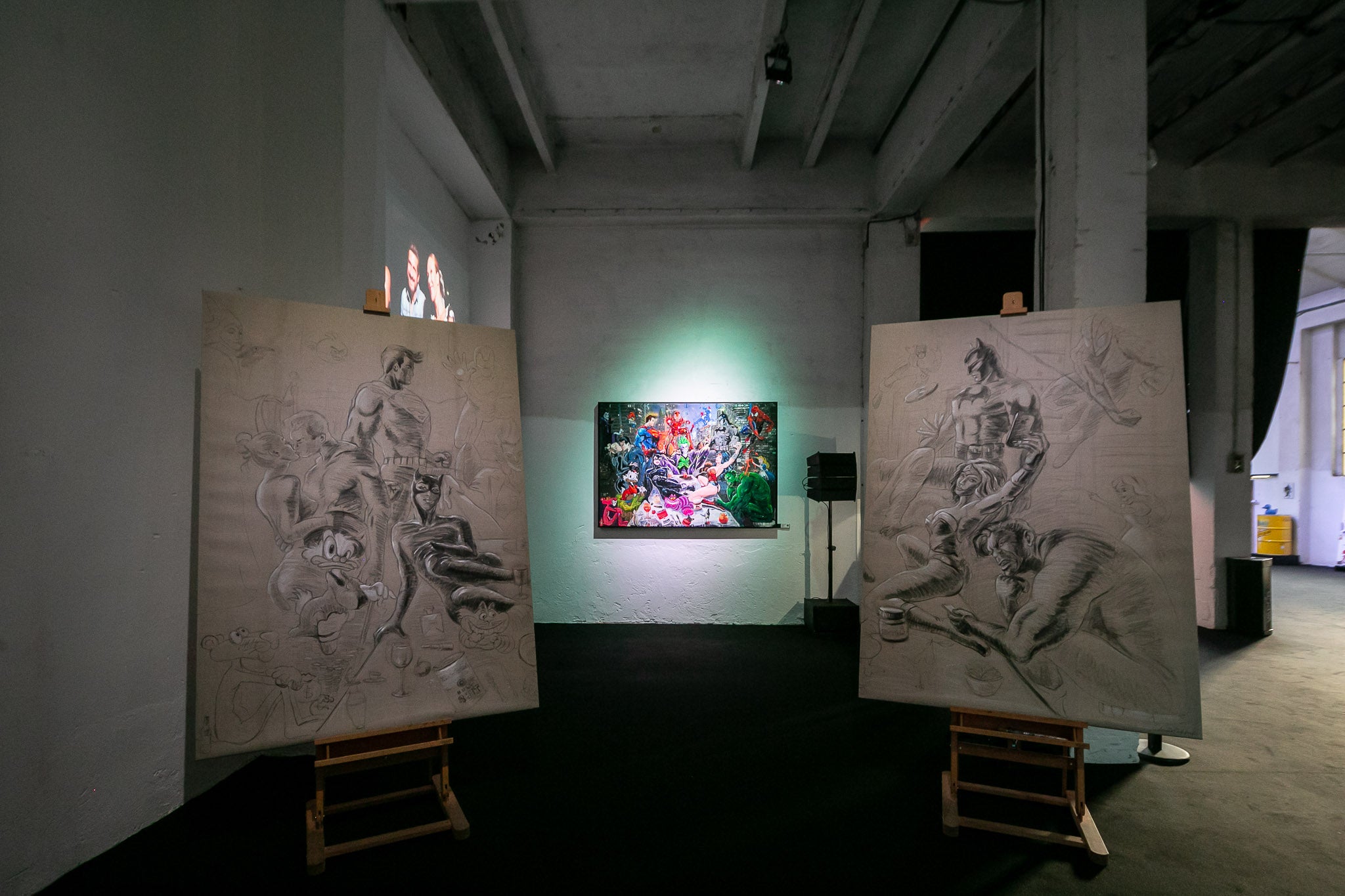 Disegno Preparatorio/Accademico Di The Last Dinner Of Power, 200X280, 2022