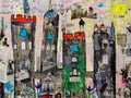 Dream Castle, Opera Darte, Pezzo Unico 150X200Cm, Anno 2017