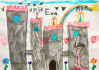 Dream Castle, Opera Darte, Pezzo Unico 150X200Cm, Anno 2017