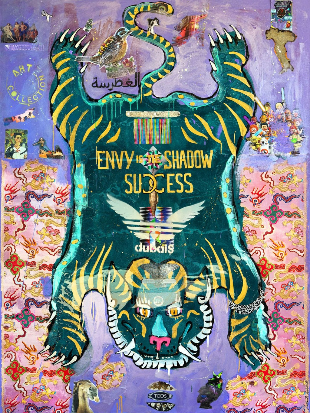 ENVY, Art Work 190X140, Art Series THE WINGS of POWER 2025, Dubai.