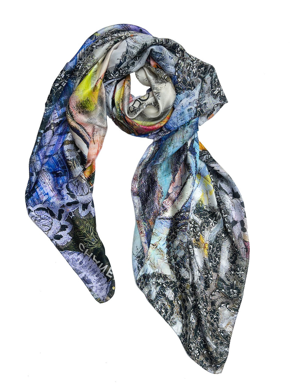 Foulard In Seta 100%. Protagonist 200X140 Reborn - Fabrique Du Fragrance