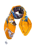 Fullart AVARIZIA - Artistico  Foulard Unisex Firmato - 140X200cm, Multiplo d’arte da indossare, limited edition