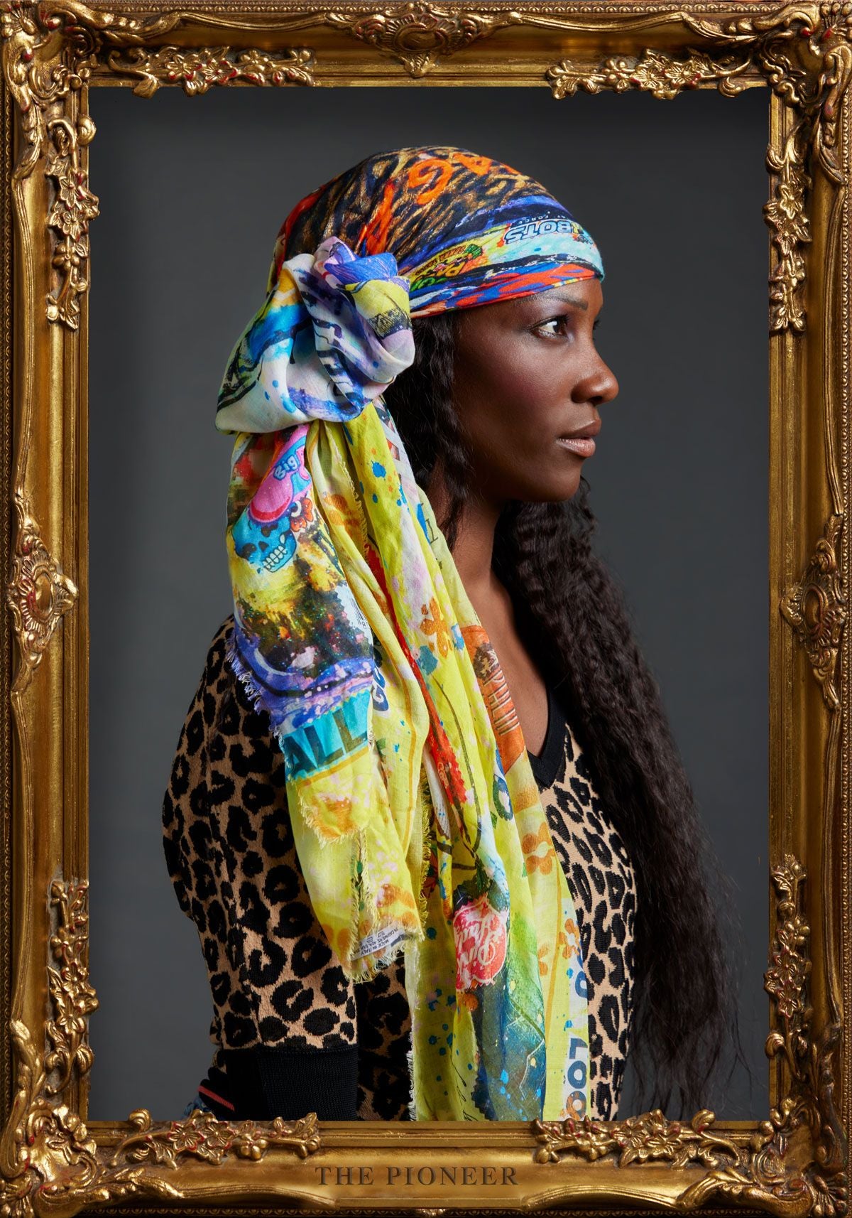 FullArt Bilanciaga - Artistico Pregiato Foulard Unisex Colorato Firmato 140X140, art to wear, limited edition