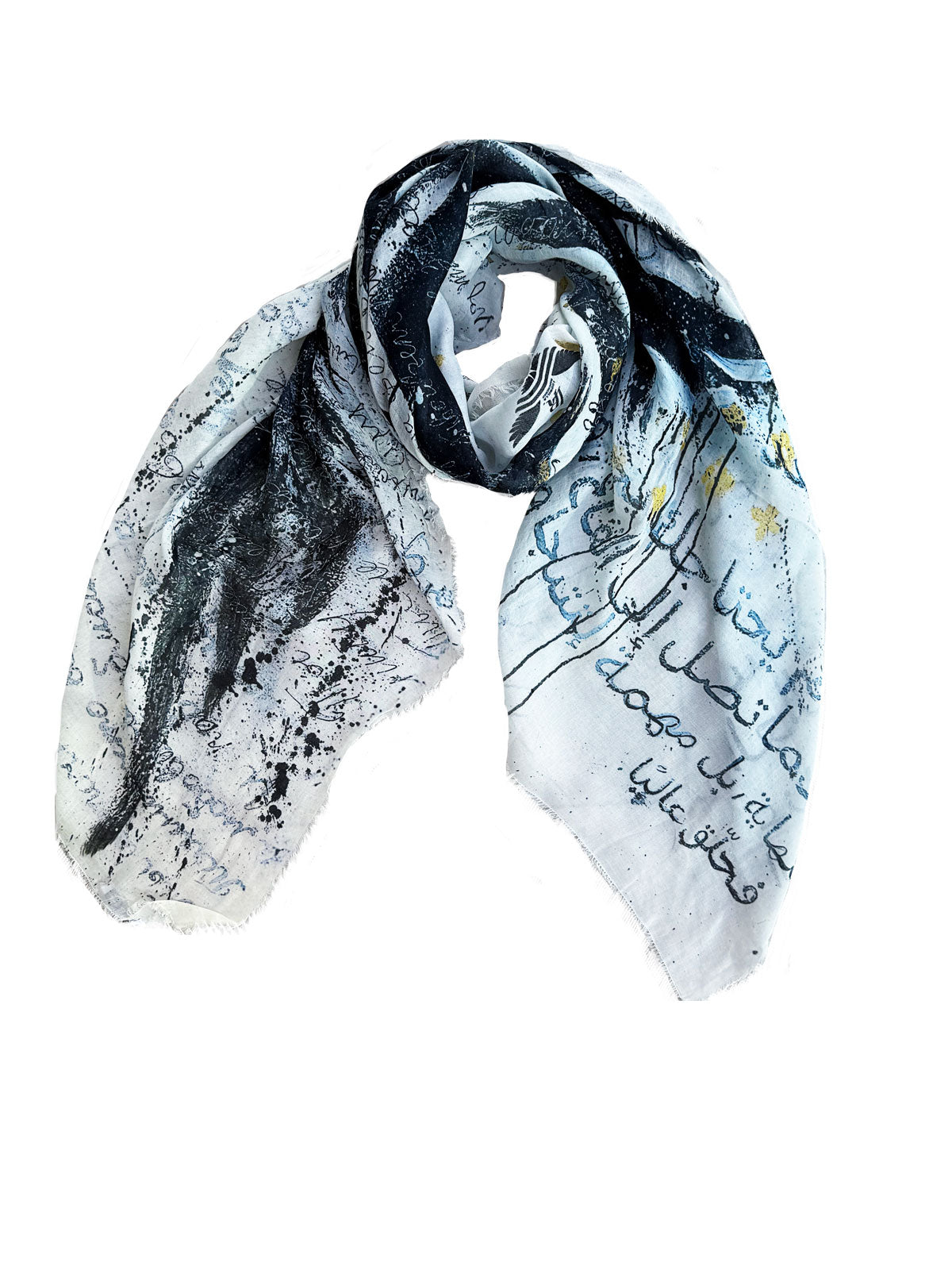FullArt Black Power - Pregiato Foulard Unisex Colorato Firmato 140X140, limited editi.