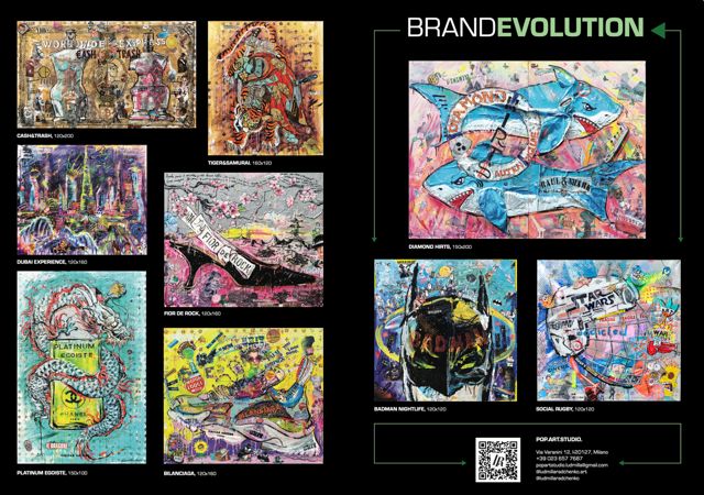 Fullart Chance To Live Forever  - Artistico Pregiato Foulard Unisex Colorato Firmato - 140X140Cm,Art to wear, limited edition