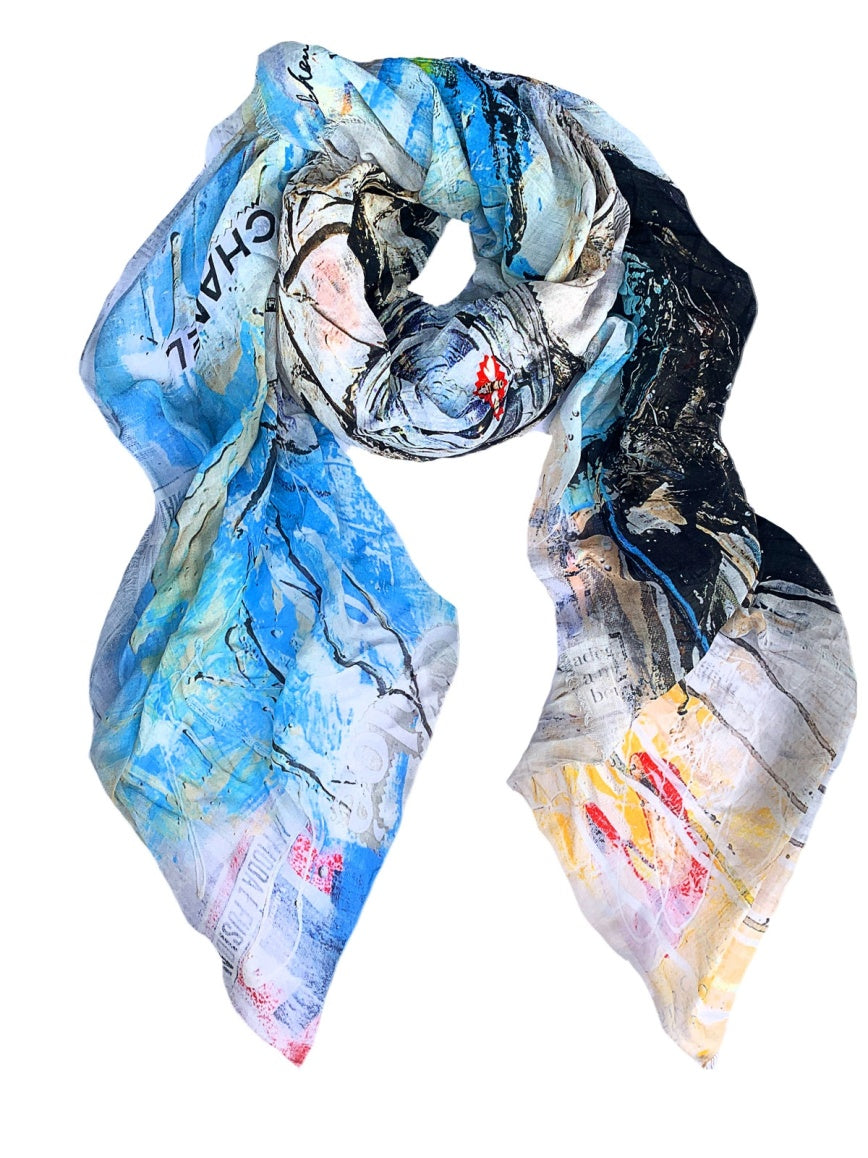Fullart Fashion Genius - Artistico Foulard Unisex Firmato - 140X200cm, art-to-wear, limited edition