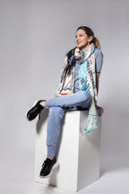 Fullart Fashion Genius - Artistico Foulard Unisex Firmato - 140X200cm, art-to-wear, limited edition