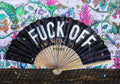 Fullart Fuck Off -  Artistico Foulard Unisex Firmato - 140X200cm, art-to-wear, limited edition