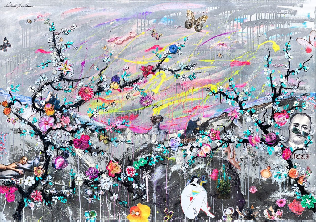 Fullart Il Risveglio Dopo La Confusione Fullart  - Artistico Foulard Unisex Firmato - 140X200cm, art-to-wear, limited editionto
