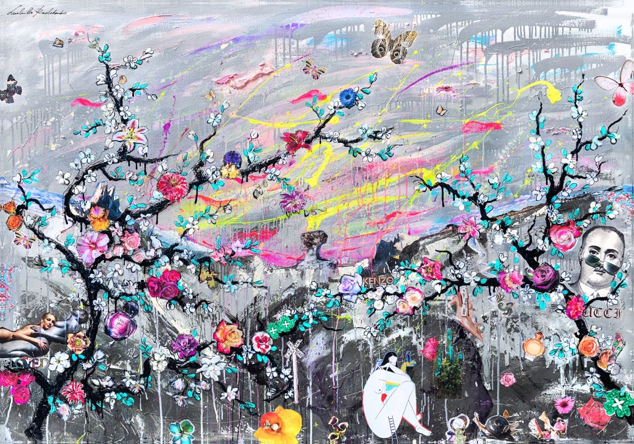 Fullart Il Risveglio Dopo La Confusione Fullart  - Artistico Foulard Unisex Firmato - 140X200cm, art-to-wear, limited editionto