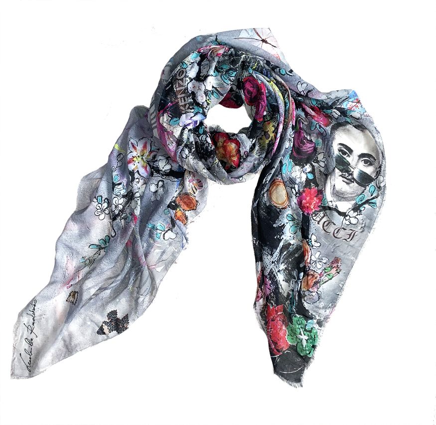 Fullart Il Risveglio Dopo La Confusione Fullart  - Artistico Foulard Unisex Firmato - 140X200cm, art-to-wear, limited editionto
