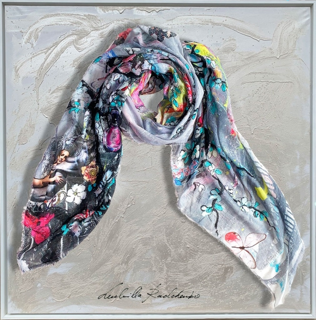 Fullart Il Risveglio Dopo La Confusione Fullart  - Artistico Foulard Unisex Firmato - 140X200cm, art-to-wear, limited editionto