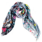 Fullart Il Risveglio Dopo La Confusione Fullart  - Artistico Foulard Unisex Firmato - 140X200cm, art-to-wear, limited editionto